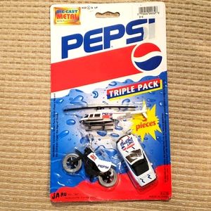 Vintage Pepsi die cast triple pack